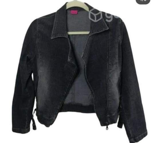 Chaqueta mezclilla cruzada Marca PAVA