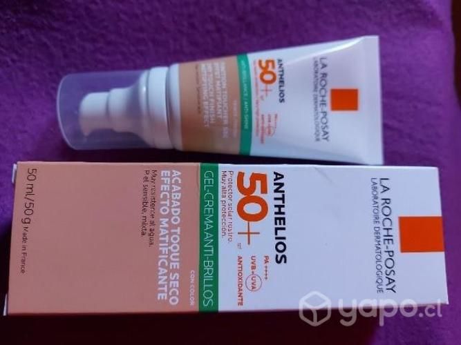 Protector solar rostro con color