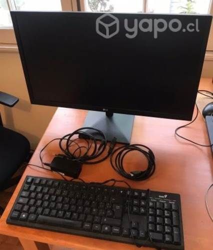 Pantalla LG 24&quot; Full HD, Teclado y Cable HDMI