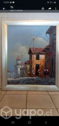 Cuadro Oleo sobre tela original