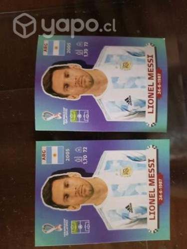 2 Messi lámina