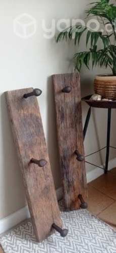 Perchero de madera  Reciclados