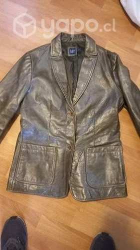 Chaqueta cuero mujer gap