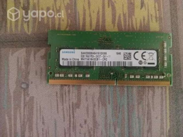 Memoria RAM 8 GB DDR4