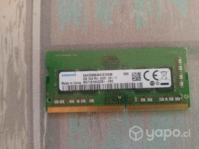 Memoria RAM 8 GB DDR4