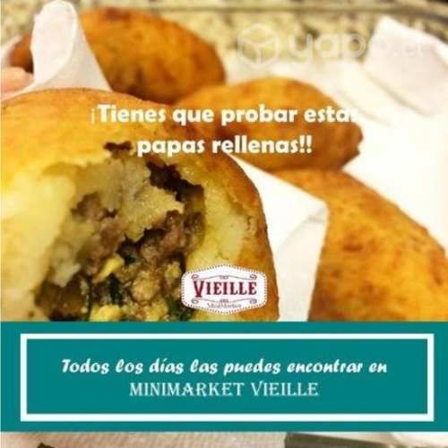 Empanadas y papas rellenas