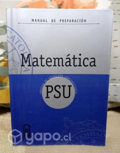 MANUAL DE PREPARACION Matemática - PSU