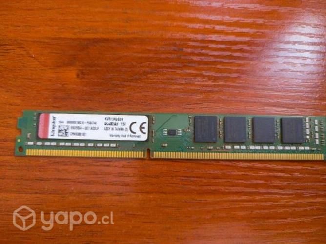 Memoria Ram Kingston: 4 GB