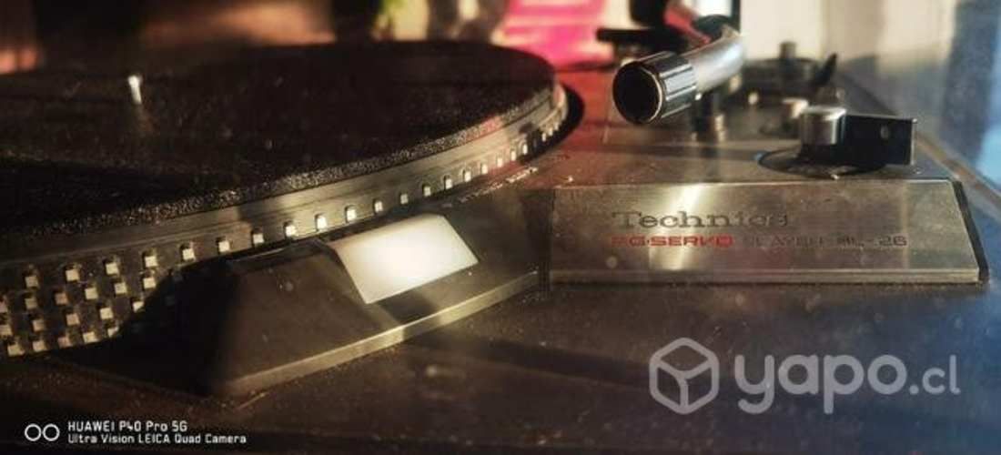 Tornamesa technics, con strobo pich año 1981