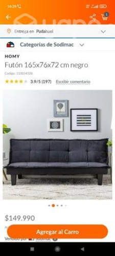 Futón negro