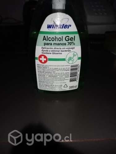 Alcohol gel para manos