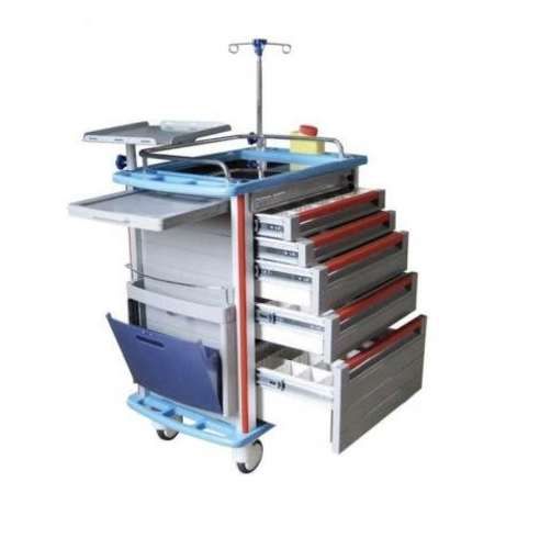 Carro De Paro Abs 5 Cajones