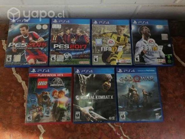 Juegos de playstation 4 ps4
