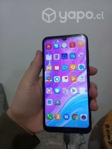 Huawei y7 2019 con caja, leer descripción