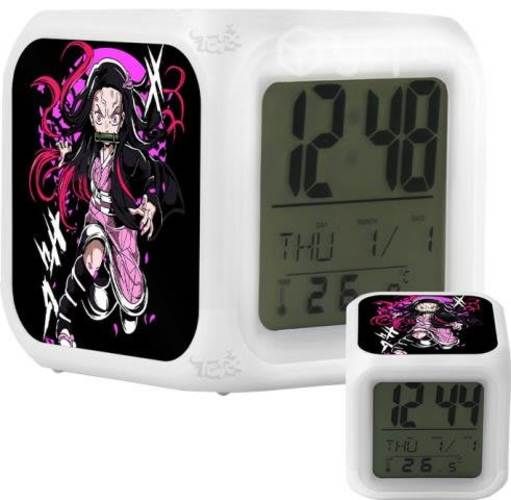 Reloj Despertador Nezuko Kamado 5 Kimetsu No Yaiba