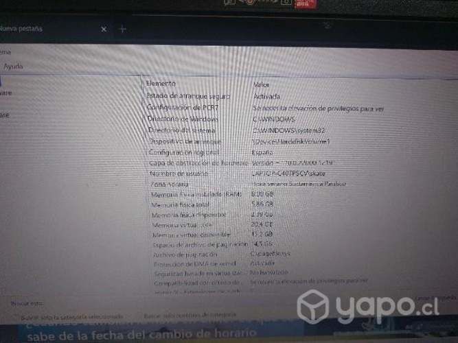 Laptop en perfectas condiciones