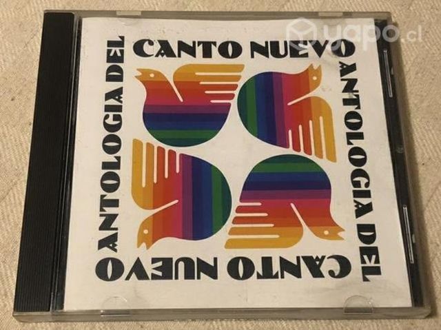 Cd Antologia del Canto Nuevo / Artistas Chilenos