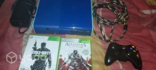 x box 360 Slim versión azul