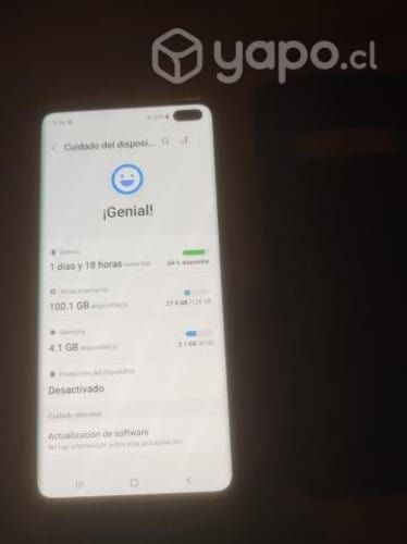 Samsung Galaxy S10 plus de 8y128 gb