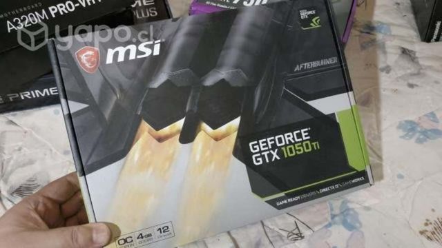 Msi nvidia 1050 ti y otros