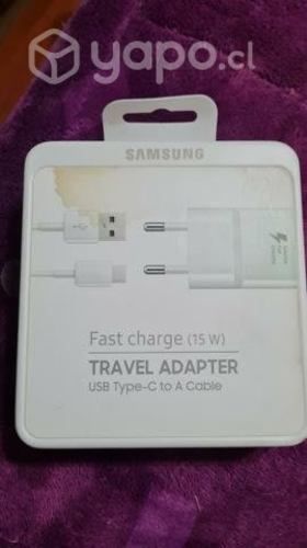 Cargador Samsung fast Charger 15 w tipo c