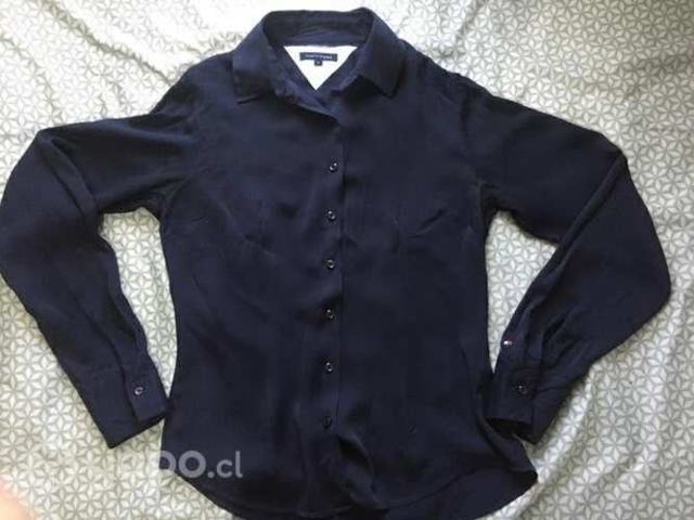 Blusa azul marino mujer talla S