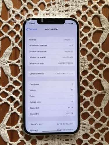 Iphone 12 blanco