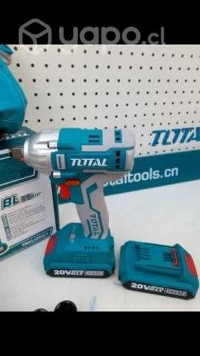 Llave de impacto INALÁMBRICA 20 volt marca TOTAL