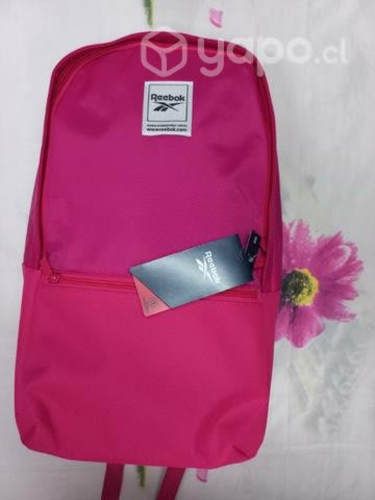 Mochila reebok nueva fucsia