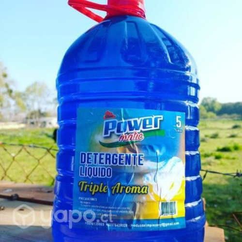 Detergente triple aroma