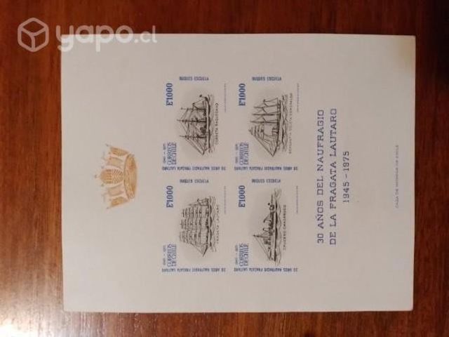 Blocks Souvenir Chile