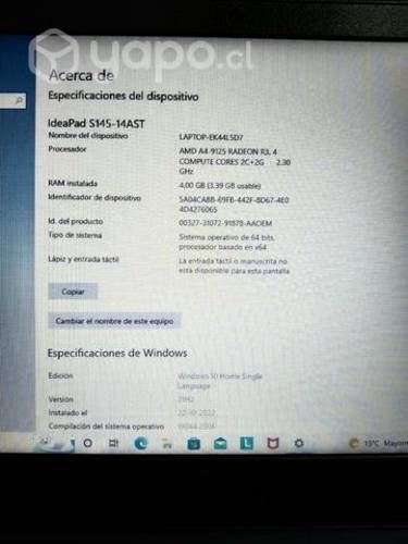 Notebook lenovo nuevo