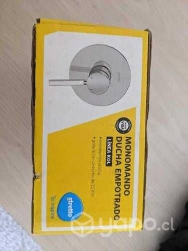Monomando ducha empotrado