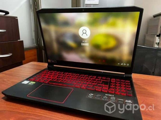 Acer nitro gamer / i5 10ma / 512GB ssd / 16gb ram