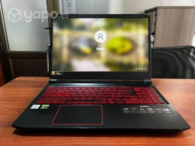 Acer nitro gamer / i5 10ma / 512GB ssd / 16gb ram