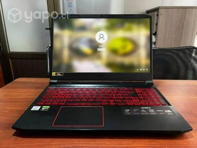 Acer nitro gamer / i5 10ma / 512GB ssd / 16gb ram
