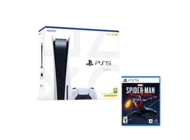 CONSOLA PS5 DISCO + Miles Morales