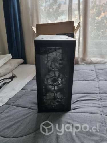 Gabinete gamer fantech hexa