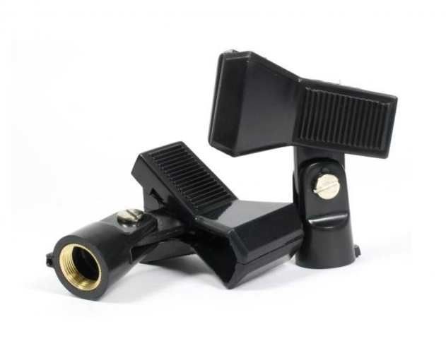 Sostenedor Porta Micrófono Tenaza Para Pedestal