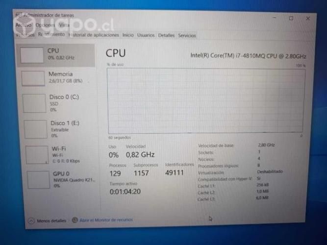 Notebook HP Zbook 15 G2