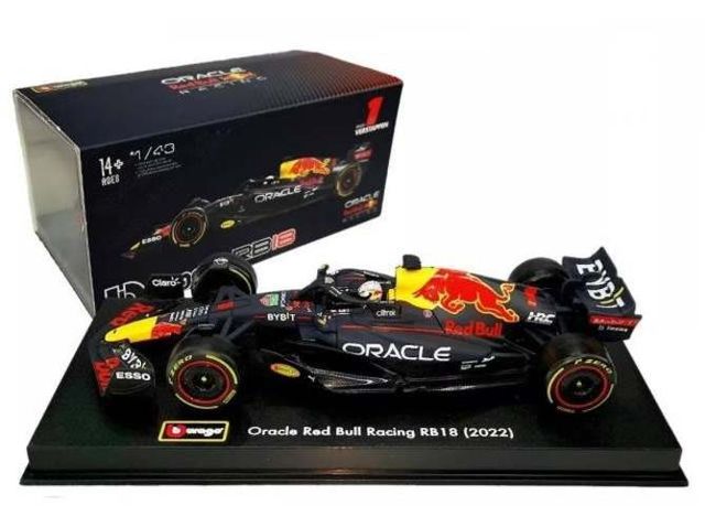 Auto Formula 1 Redbull Escala Verstappen Burago
