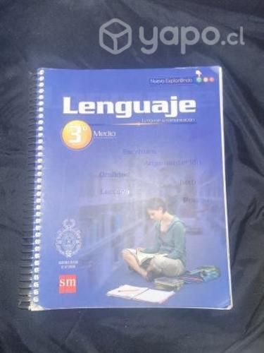 Libro Lenguaje 3ro Medio SM