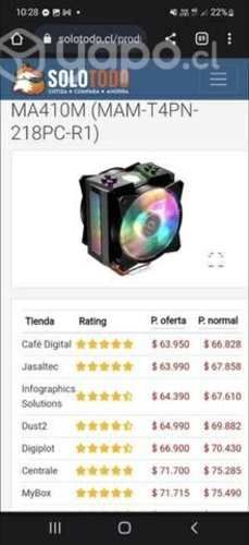 Ventilador pc MA410M(MAM-T4PN-218PC-R1)