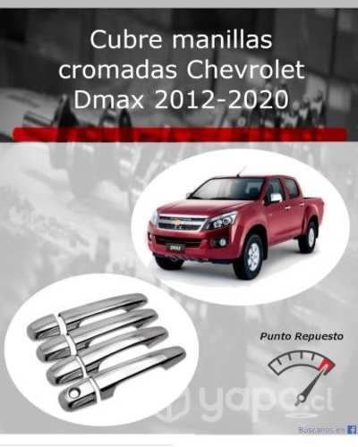 CubreManillas cromadas Chevrolet Dmax 12-20