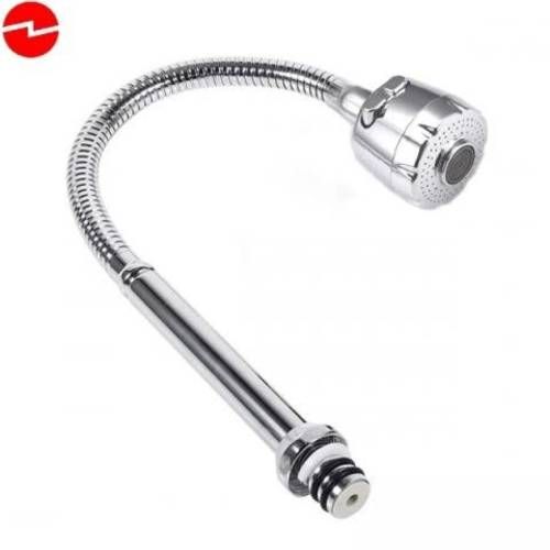 Llave Cuello Flexible Lavaplatos Gira 360° Cabezal