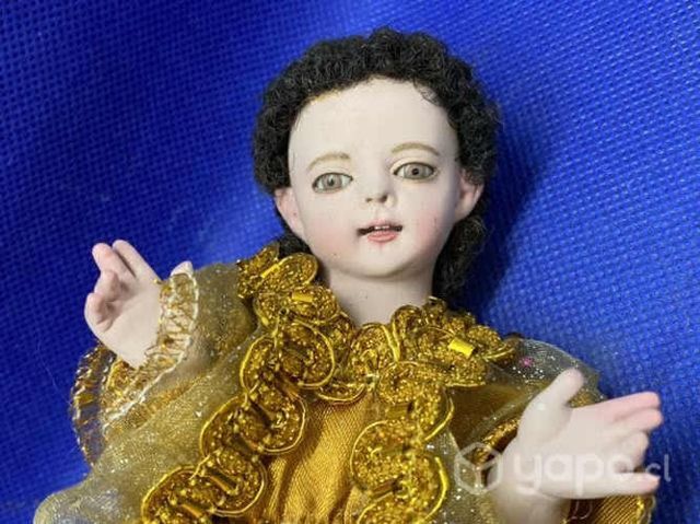 Niño Jesus para nacimiento religioso ojitos vidrio