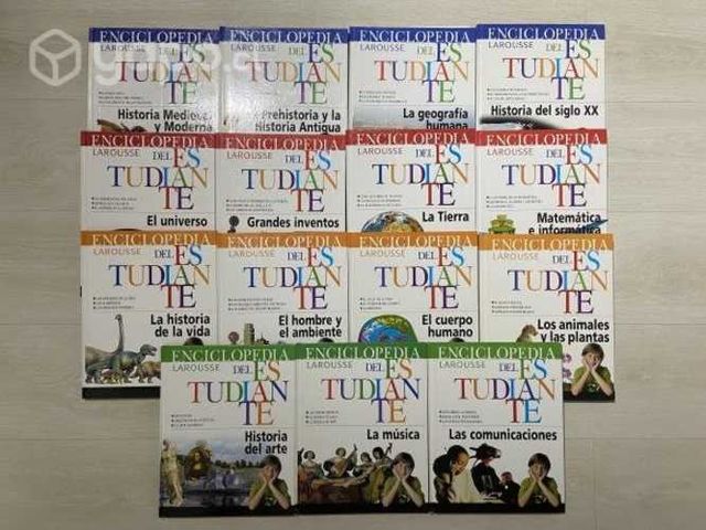 Enciclopedia LAROUSSE del estudiante 15 tomos