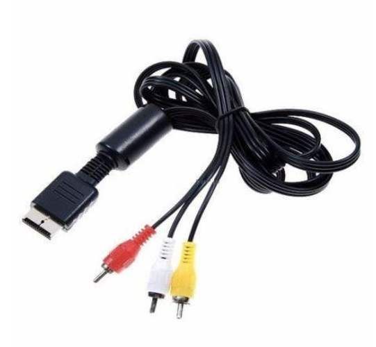 Cable av rca audio video ps1 ps2 ps3 playstation