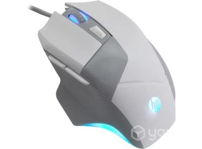 Mouse alambrico hp gamer blanco g200