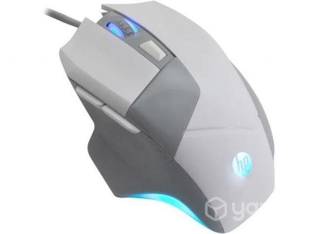 Mouse alambrico hp gamer blanco g200